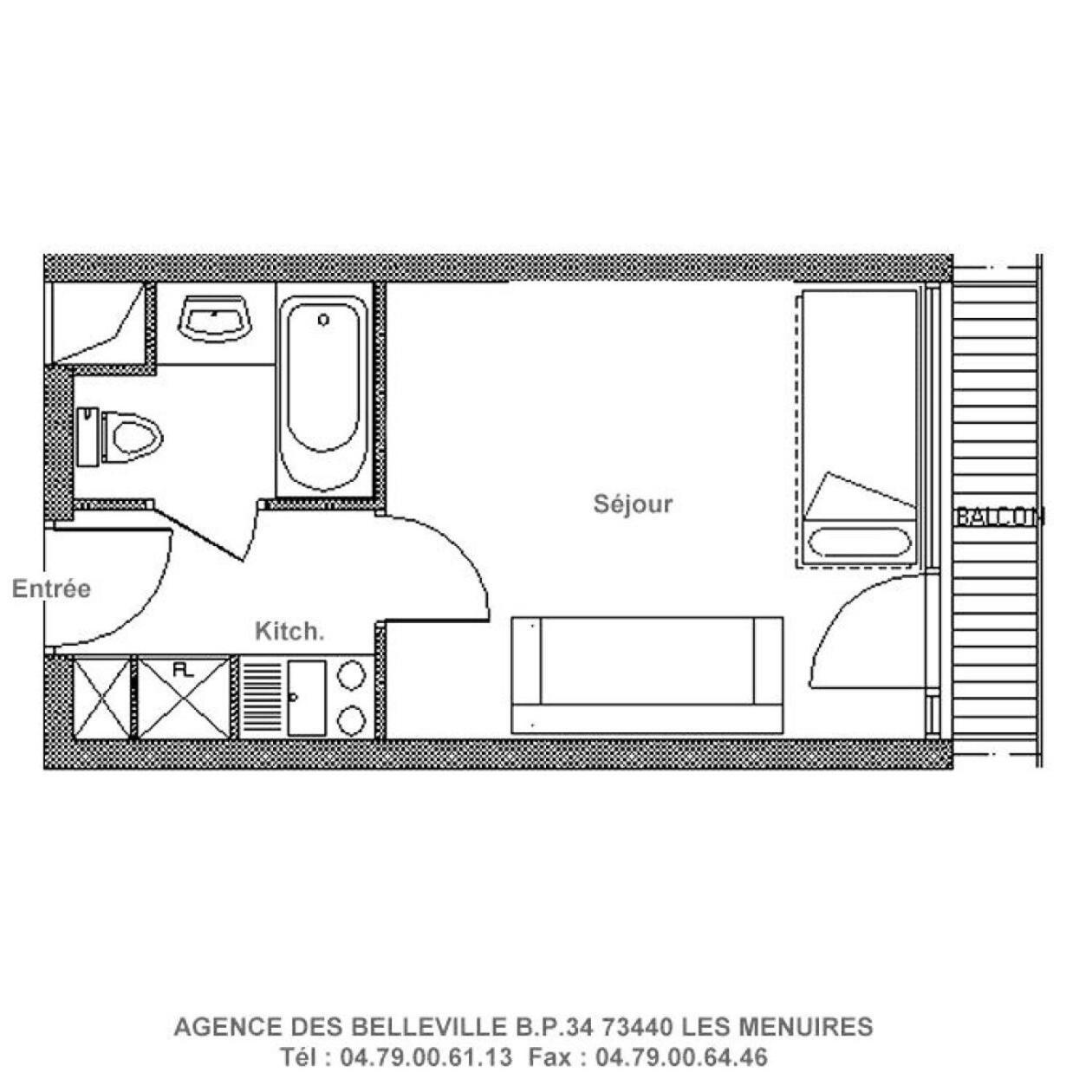 Residence Chaviere - Studio Agreable - Ski Au Pieds - Balcon Mae-2784 Saint-Martin-de-Belleville Exterior foto